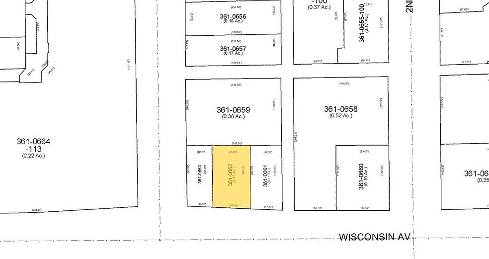 230-234 W Wisconsin Ave, Milwaukee, WI à louer - Plan cadastral – Image 2 sur 3