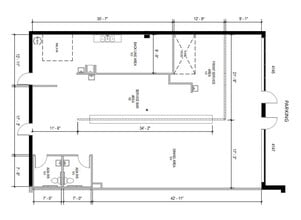 4103-4211 Mountain Rd, Pasadena, MD à louer Plan d’étage– Image 2 sur 2