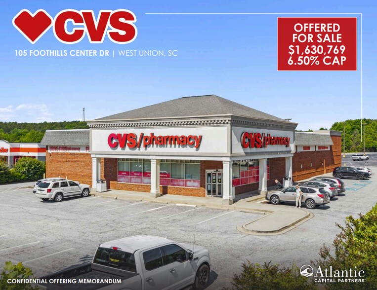 105 Foothills Center Dr, West Union, SC à vendre - Photo principale – Image 1 sur 4