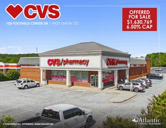 Plus de détails pour 105 Foothills Center Dr, West Union, SC - Local commercial à vendre