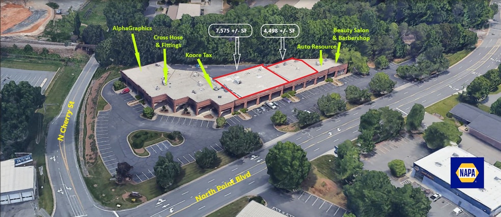 8100 North Point Blvd, Winston-Salem, NC à louer - Aérien – Image 2 sur 12