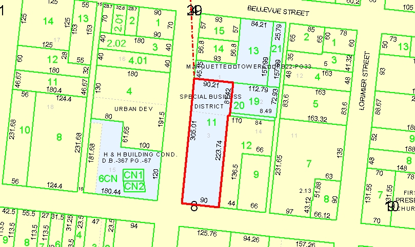 338 Broadway St, Cape Girardeau, MO à louer - Plan cadastral – Image 3 sur 3