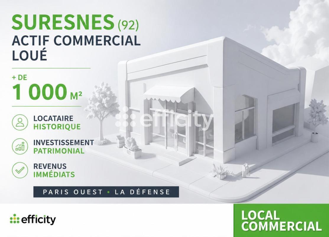 Local commercial dans Suresnes à vendre Photo de l’immeuble– Image 1 sur 3
