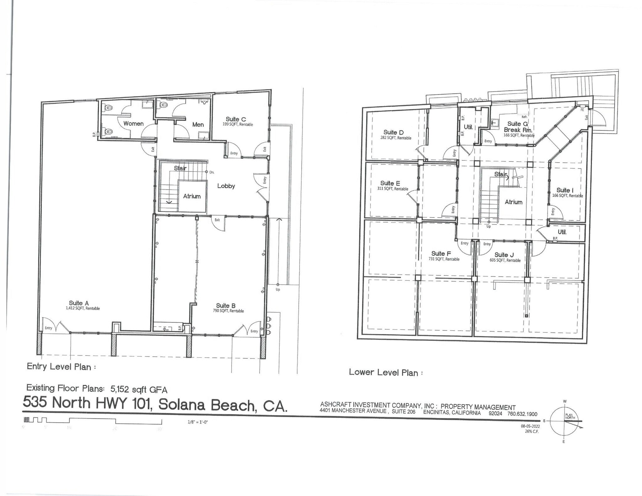 535 N Highway 101, Solana Beach, CA à louer Plan de site– Image 1 sur 1