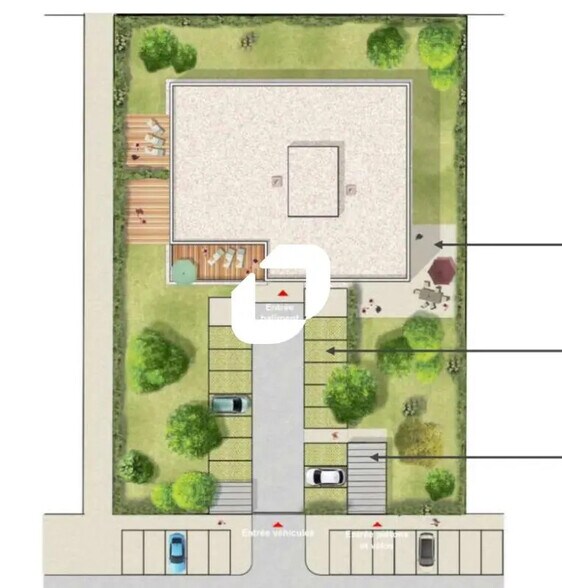 Bureau dans Sin-le-Noble à louer - Plan de site – Image 2 sur 5