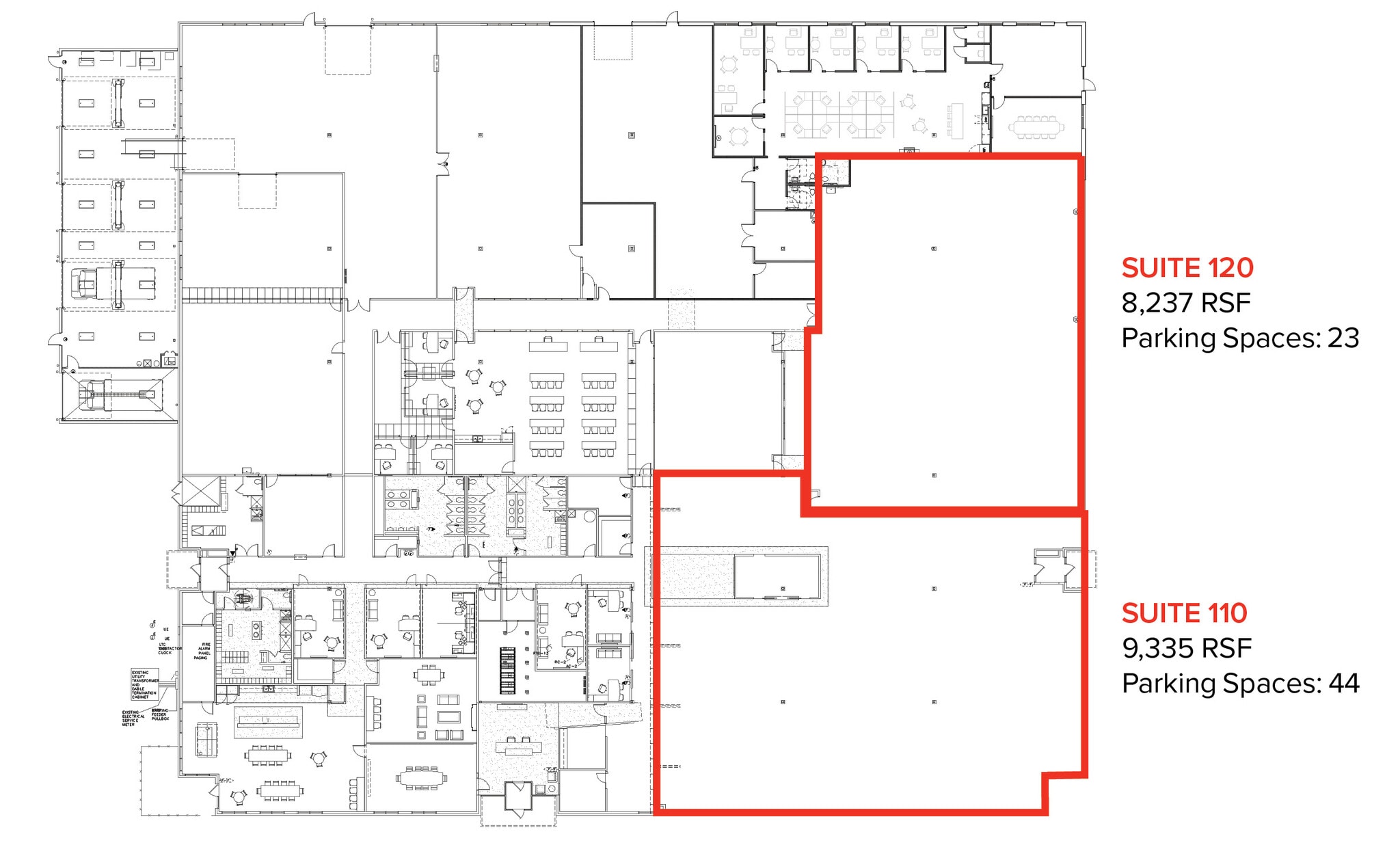 980 Elkton Dr, Colorado Springs, CO à louer Plan d’étage– Image 1 sur 2