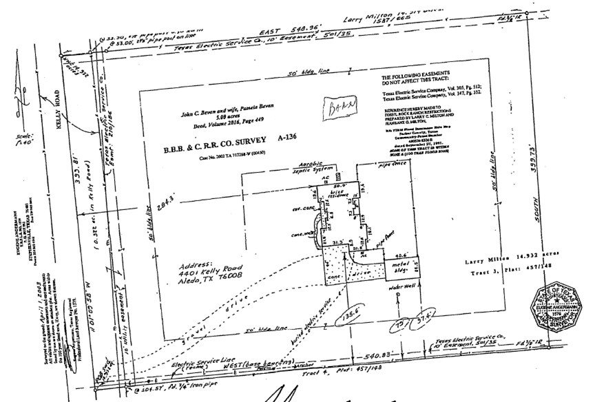 4401 Kelly Rd, Aledo, TX à vendre - Photo de l’immeuble – Image 2 sur 2