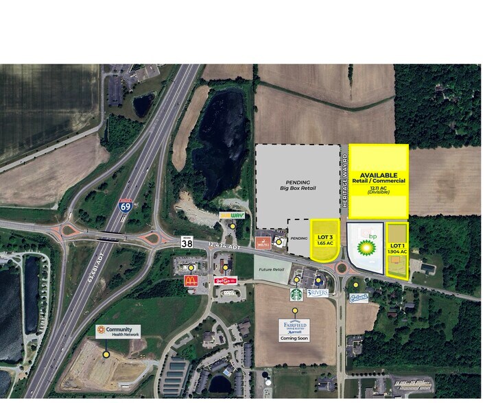 State Road 38 & Heritage Way, Pendleton, IN à louer - Photo de l’immeuble – Image 2 sur 9