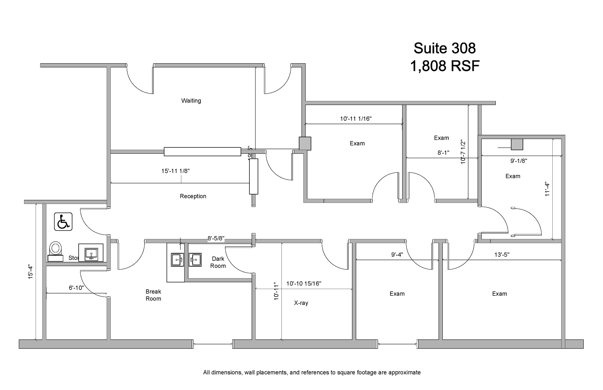 1440 W North Ave, Melrose Park, IL à louer Plan d’étage– Image 1 sur 2