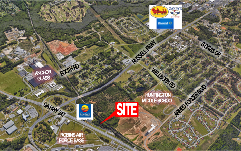 93 Highway 247 S, Warner Robins, GA à vendre - Photo de l’immeuble – Image 2 sur 2