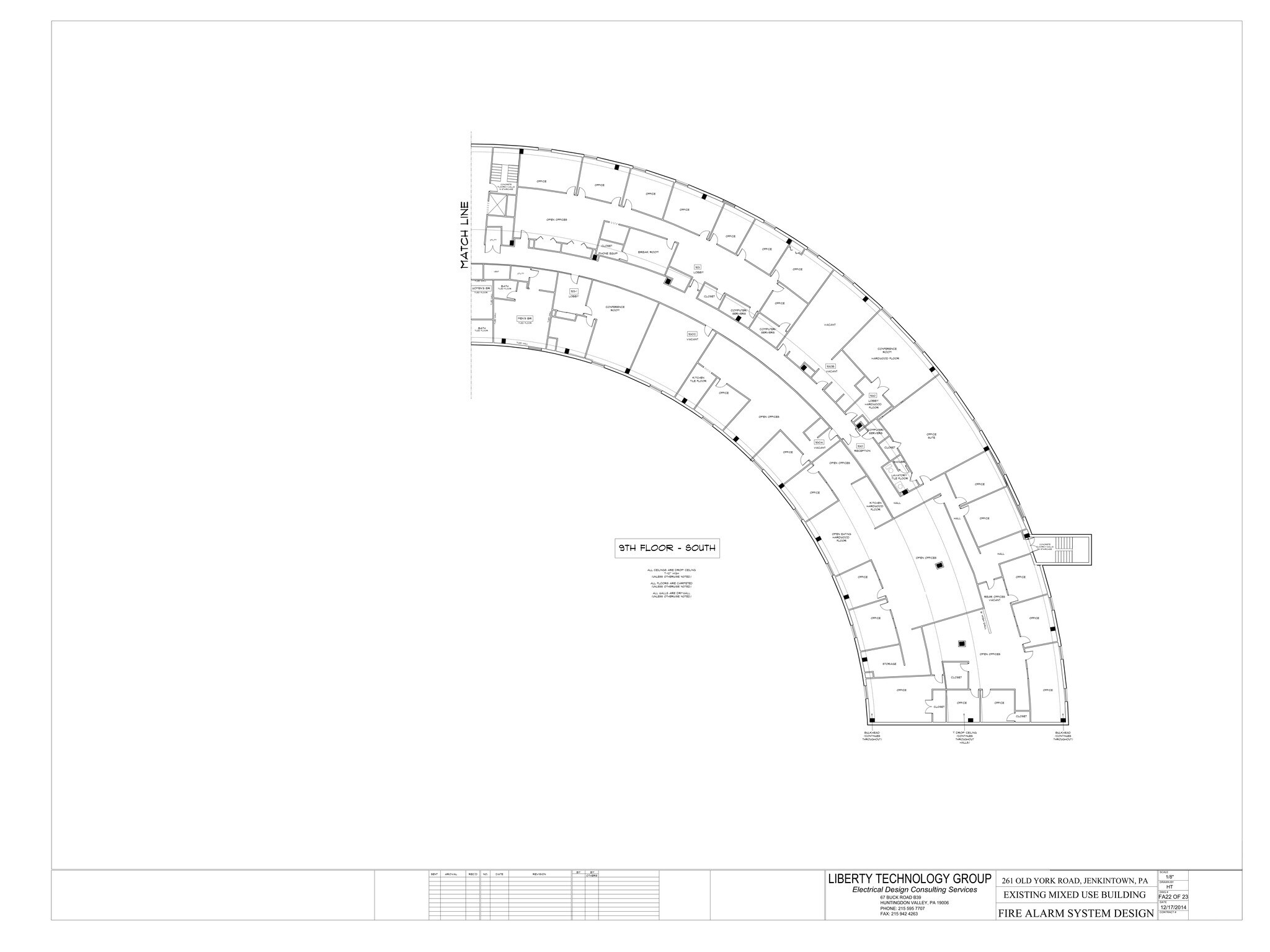 261 Old York Rd, Jenkintown, PA à louer Plan de site– Image 1 sur 1
