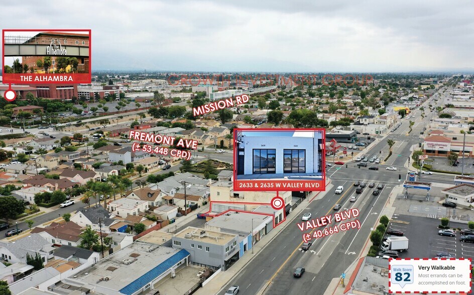 2633 W Valley Blvd, Alhambra, CA à vendre - Photo de l’immeuble – Image 3 sur 25