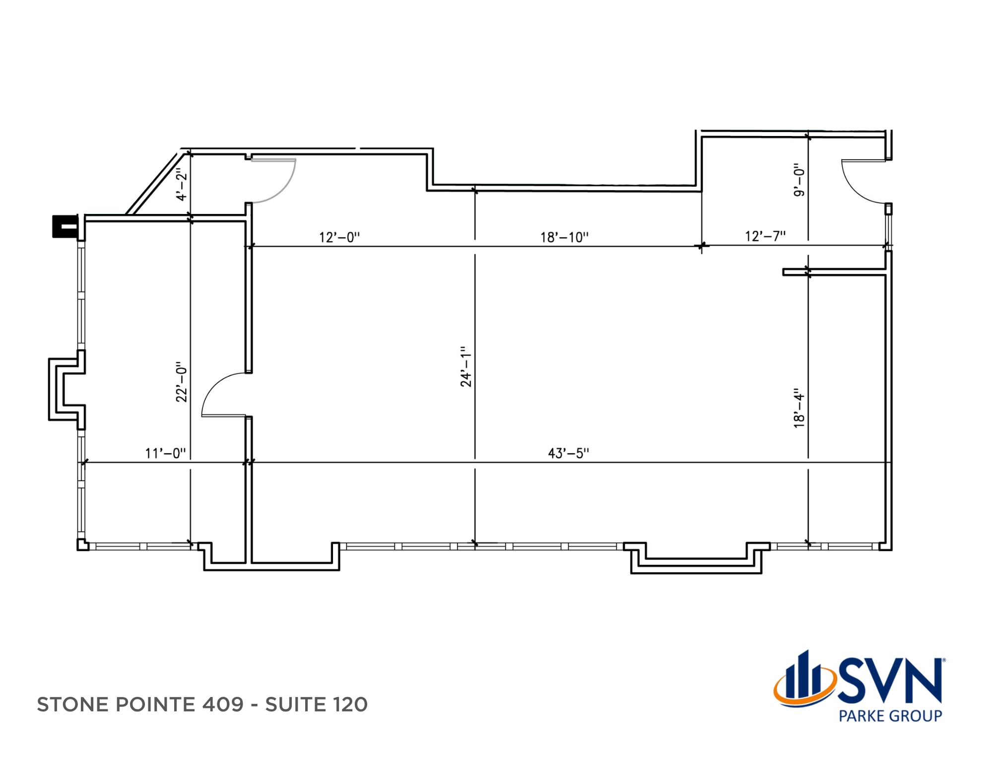 409 E Cook Rd, Fort Wayne, IN à louer Plan d’étage– Image 1 sur 1