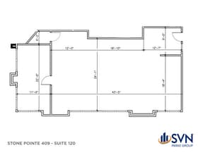 409 E Cook Rd, Fort Wayne, IN à louer Plan d’étage– Image 1 sur 1