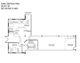 4435 E Chandler Blvd, Phoenix, AZ à louer Plan d’étage– Image 1 sur 1