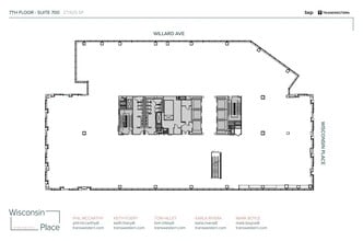 5404 Wisconsin Ave, Chevy Chase, MD à louer Plan d’étage– Image 1 sur 1