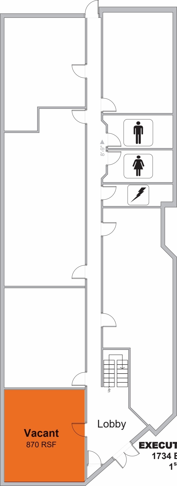 1734 Elton Rd, Silver Spring, MD à louer Plan d’étage– Image 1 sur 1