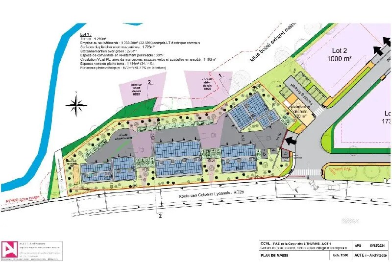Local d'activités dans Thurins à vendre - Plan d’étage – Image 3 sur 4