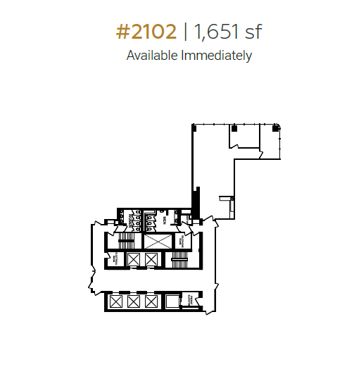 10104 103rd Ave NW, Edmonton, AB à louer Plan d’étage– Image 1 sur 1