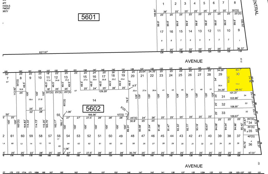 93-95 Central Ave, Jersey City, NJ à louer - Plan cadastral – Image 3 sur 4