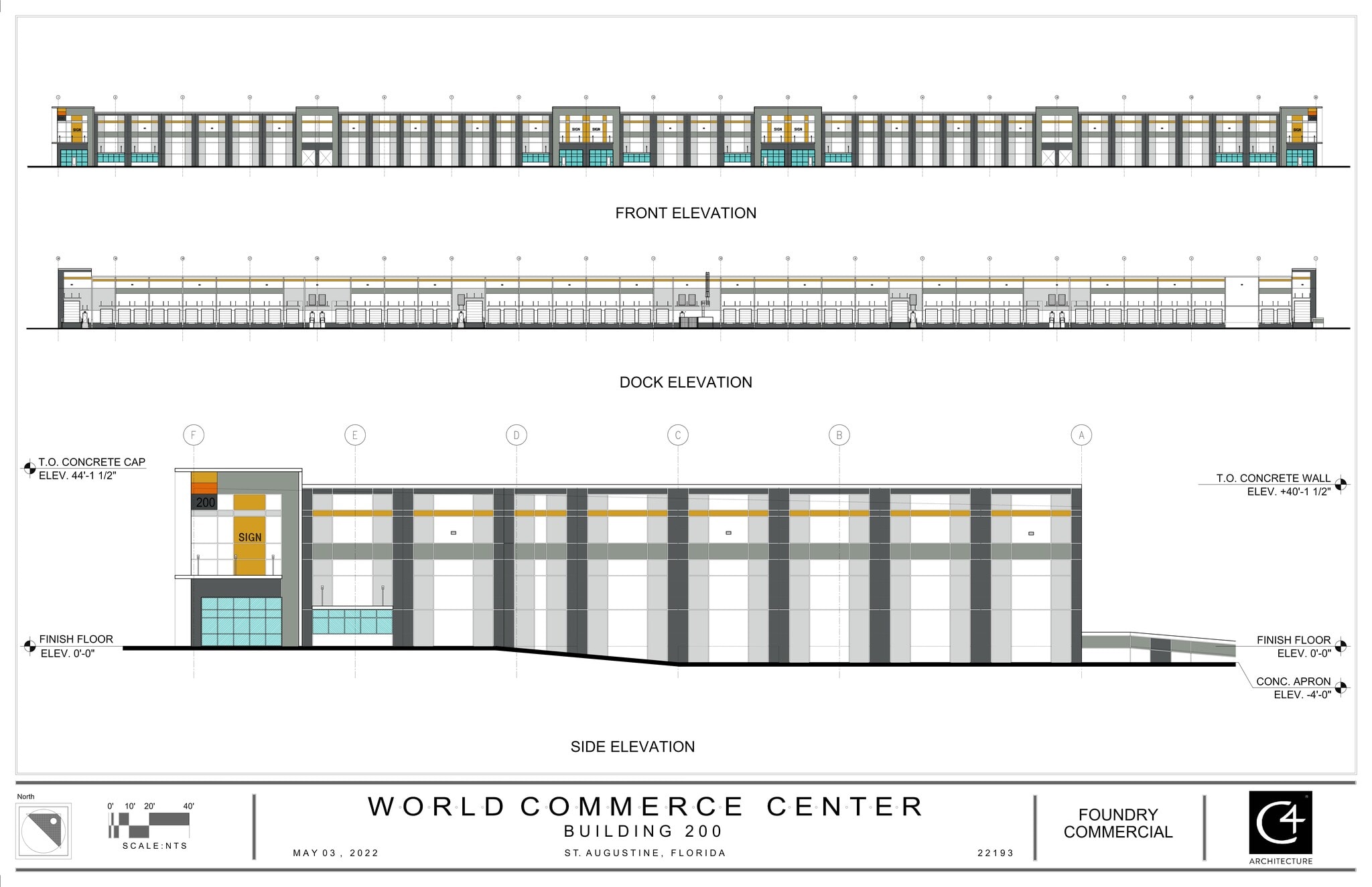 3405B International Golf Pky, Saint Augustine, FL à louer Plan de site– Image 1 sur 2