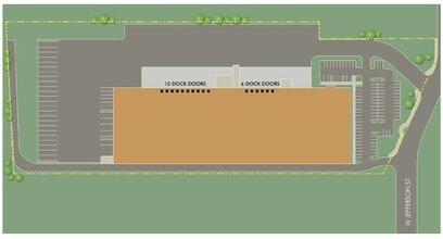 8681 W Washington St, Tolleson, AZ à louer Plan de site– Image 2 sur 2