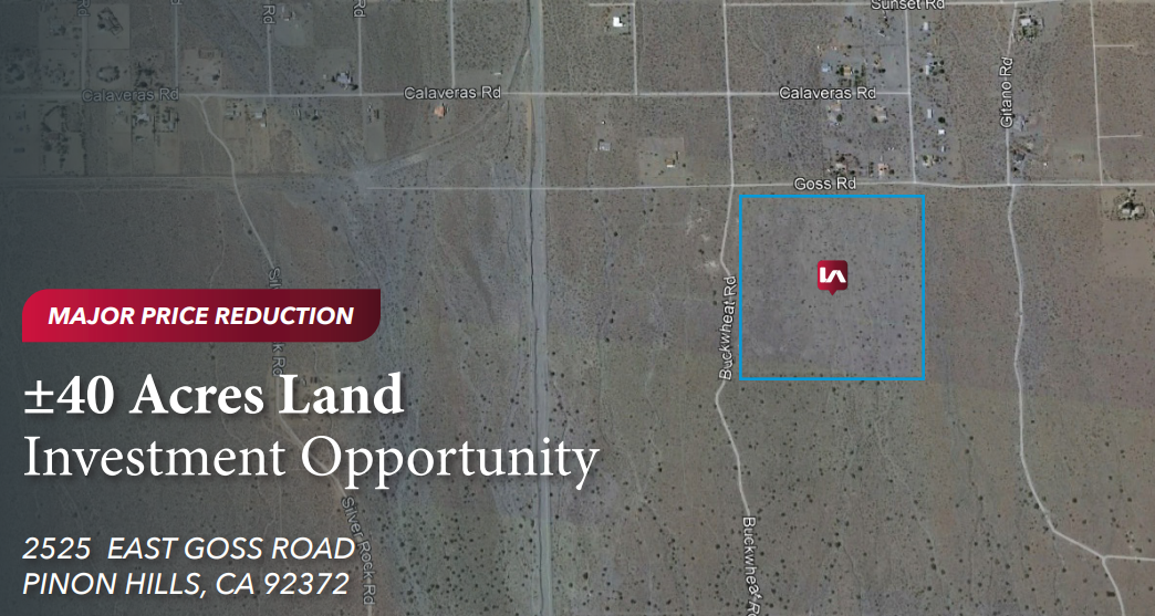 2525 Goss Rd, Pinon Hills, CA à vendre Photo de l’immeuble– Image 1 sur 3