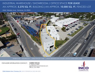 Plus de détails pour 22441 Western Ave, Torrance, CA - Industriel/Logistique à louer