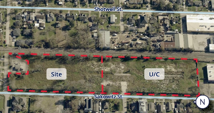 1702 Sakowitz St, Houston, TX à vendre - Aérien – Image 3 sur 3