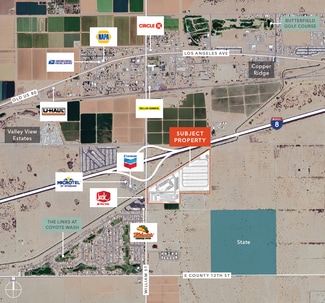 Plus de détails pour SEC I - 8 & S AVENUE 29E, Wellton, AZ - Terrain à vendre
