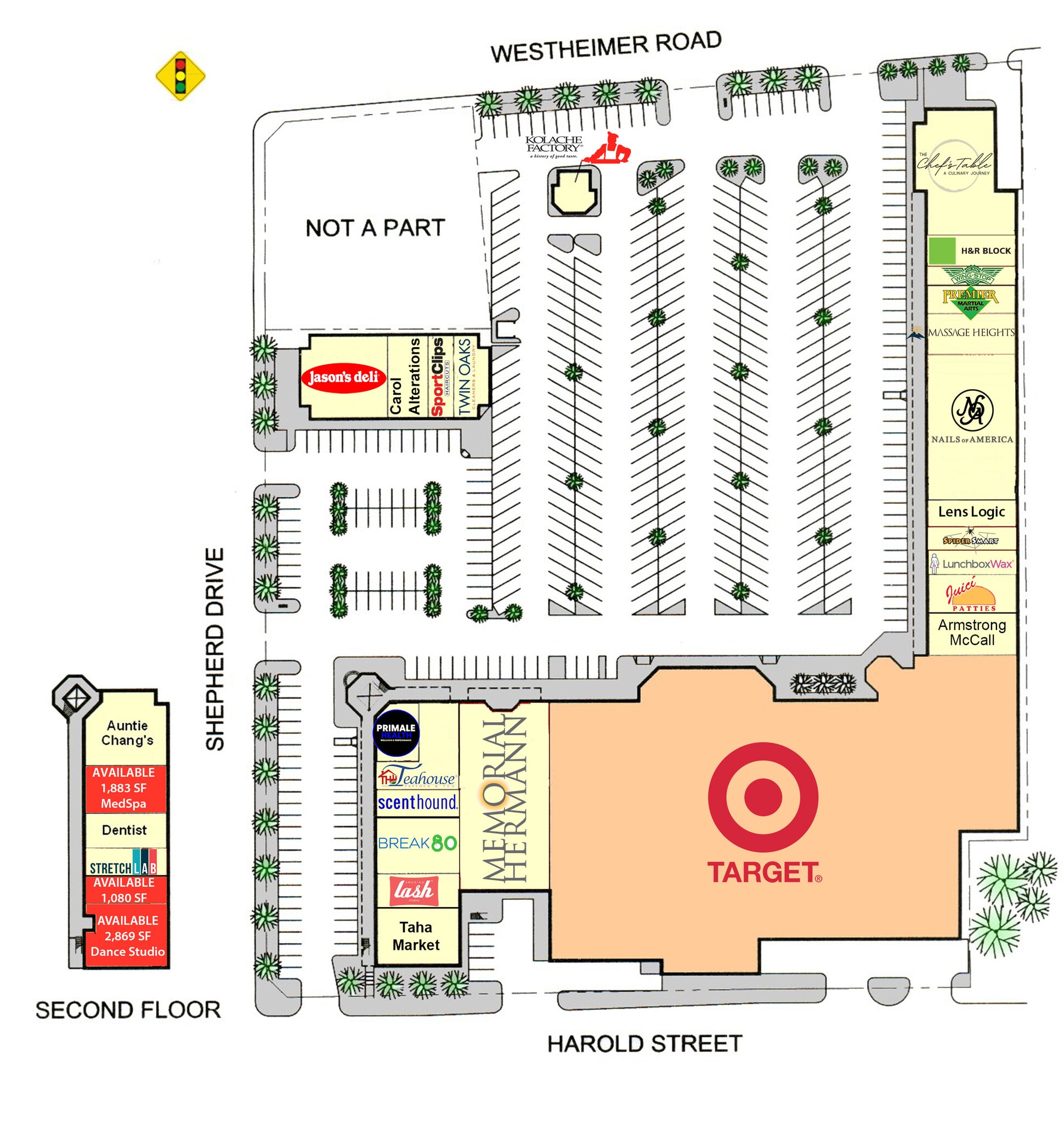 2075 Westheimer Rd, Houston, TX à louer Plan de site– Image 1 sur 1