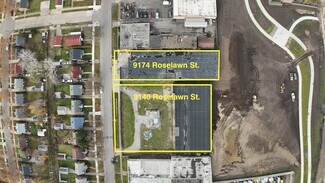 Plus de détails pour 9140-9174 Roselawn st, Detroit, MI - Industriel/Logistique à vendre
