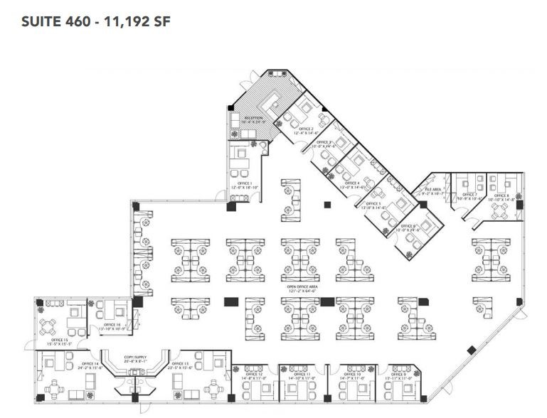 621 NW 53rd St, Boca Raton, FL à louer Plan d’étage– Image 1 sur 1