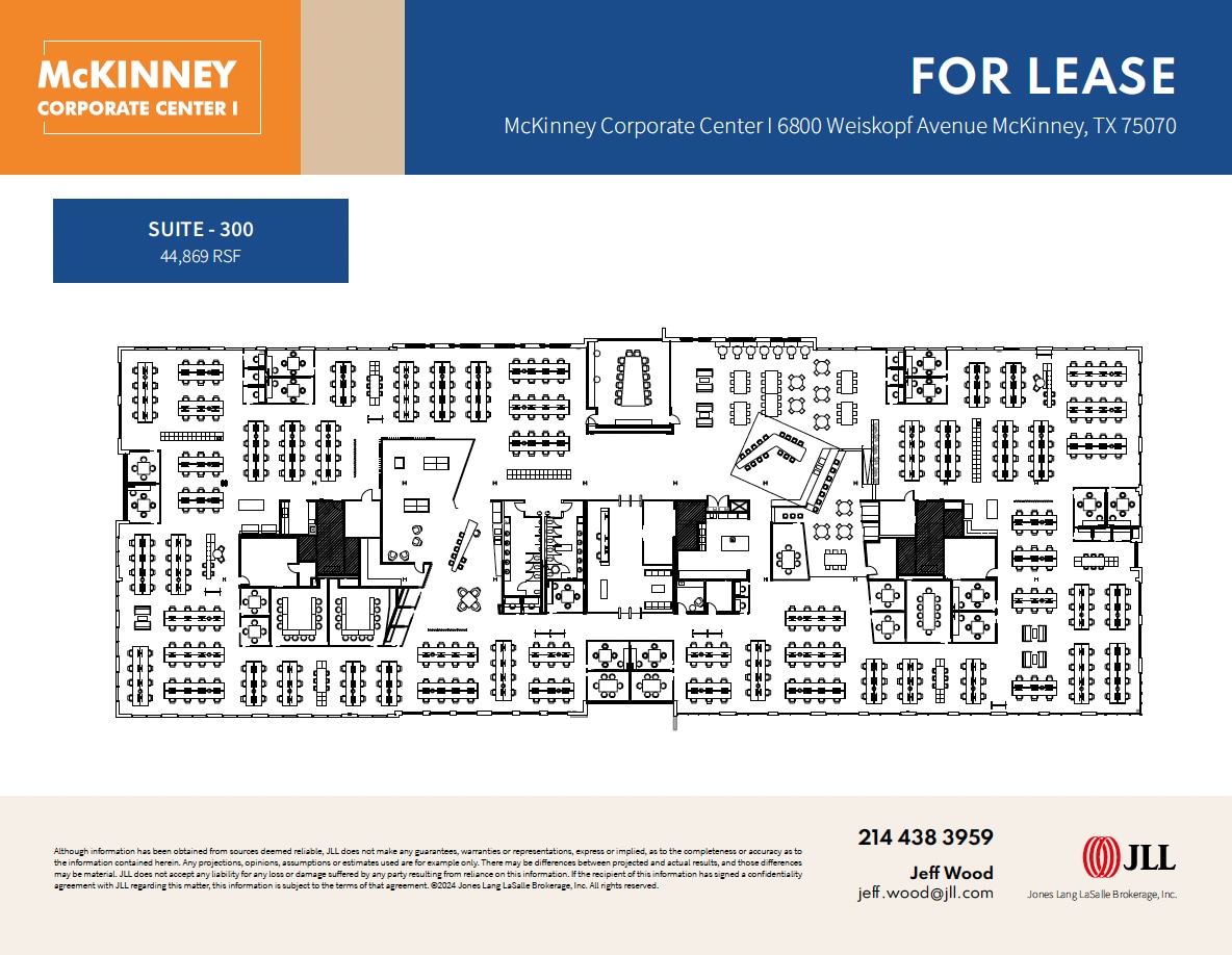 6800 Weiskopf Ave, McKinney, TX à louer Plan d’étage– Image 1 sur 2