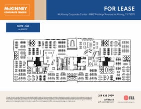 6800 Weiskopf Ave, McKinney, TX à louer Plan d’étage– Image 1 sur 2
