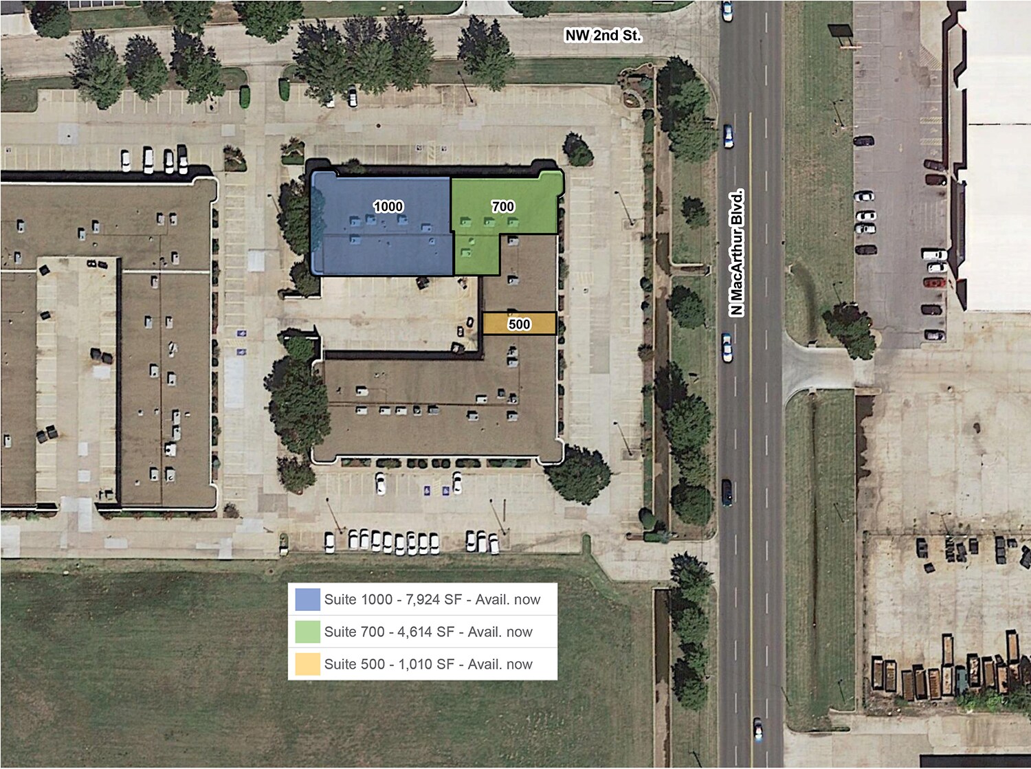 6100 NW 2nd St, Oklahoma City, OK à louer Aérien– Image 1 sur 2