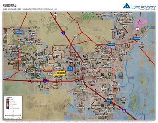 Plus de détails pour Corrales Rd & Peters Road rd, Casa Grande, AZ - Terrain à vendre