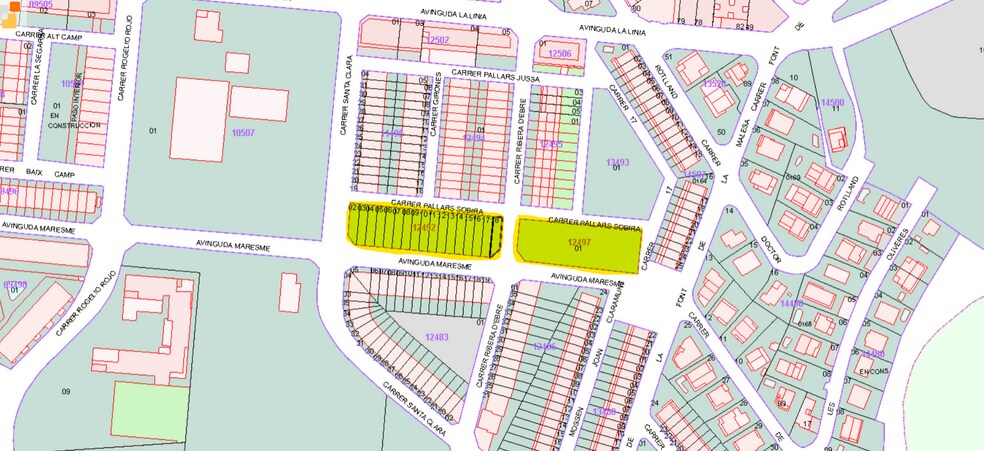 Pallars Sobirà portefeuille de 2 biens à vendre sur LoopNet.fr - Plan cadastral – Image 3 sur 4