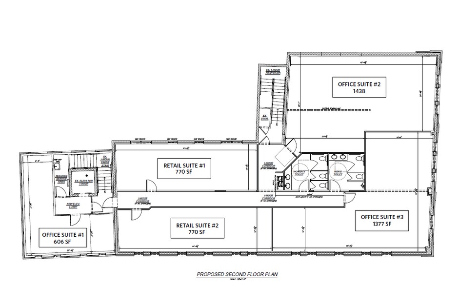 151 W Main St, Purcellville, VA à louer - Plan d’étage – Image 2 sur 3