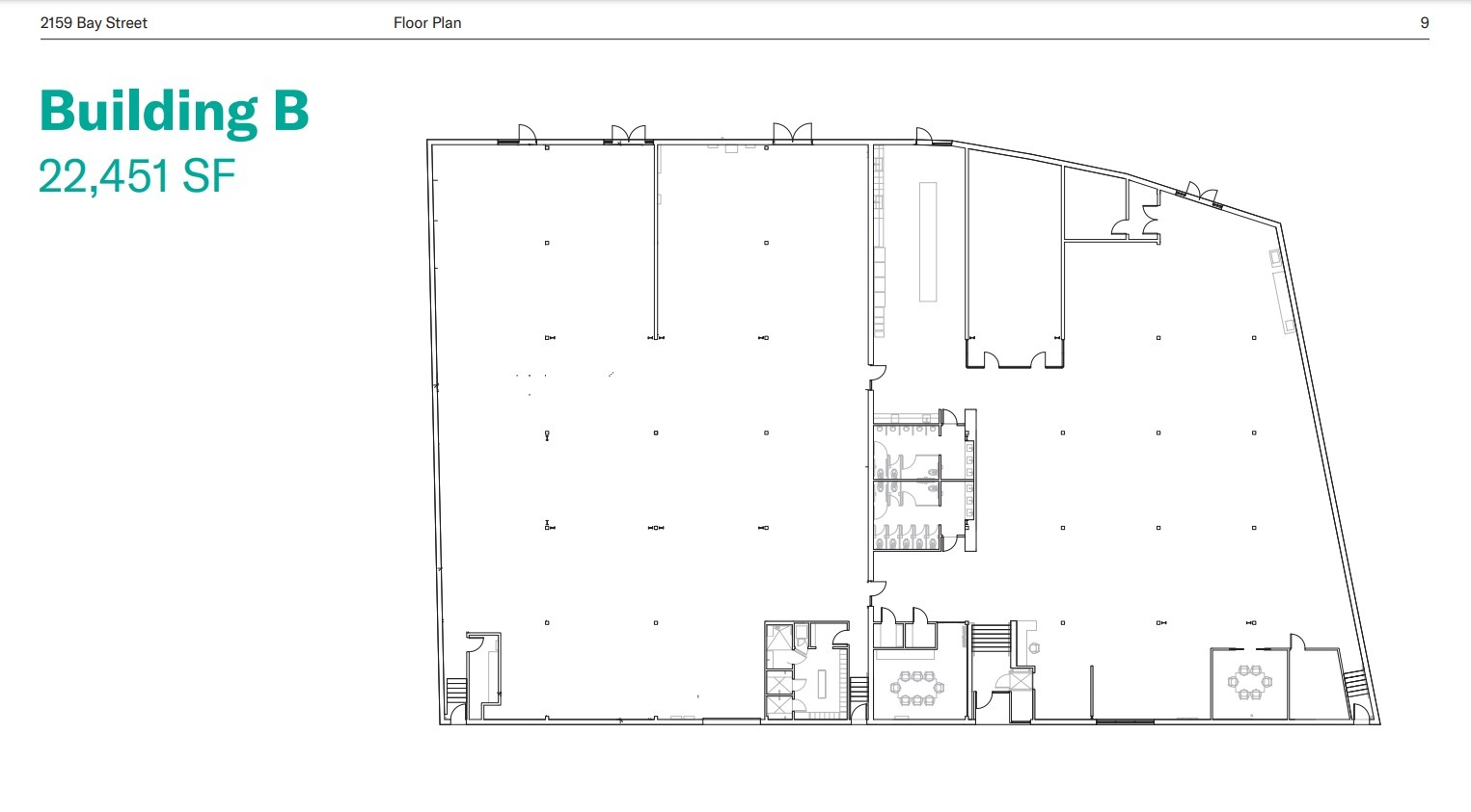 2159 Bay St, Los Angeles, CA à louer Plan d’étage– Image 1 sur 1