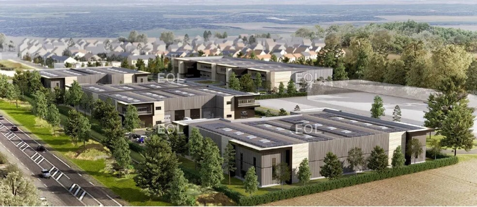 Local d’activités dans Survilliers à louer - Photo de l’immeuble – Image 1 sur 6