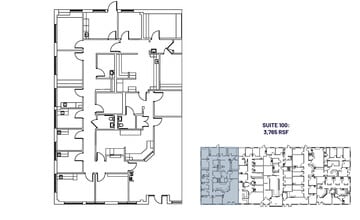10502 Park Rd, Charlotte, NC à louer Plan d’étage– Image 1 sur 1
