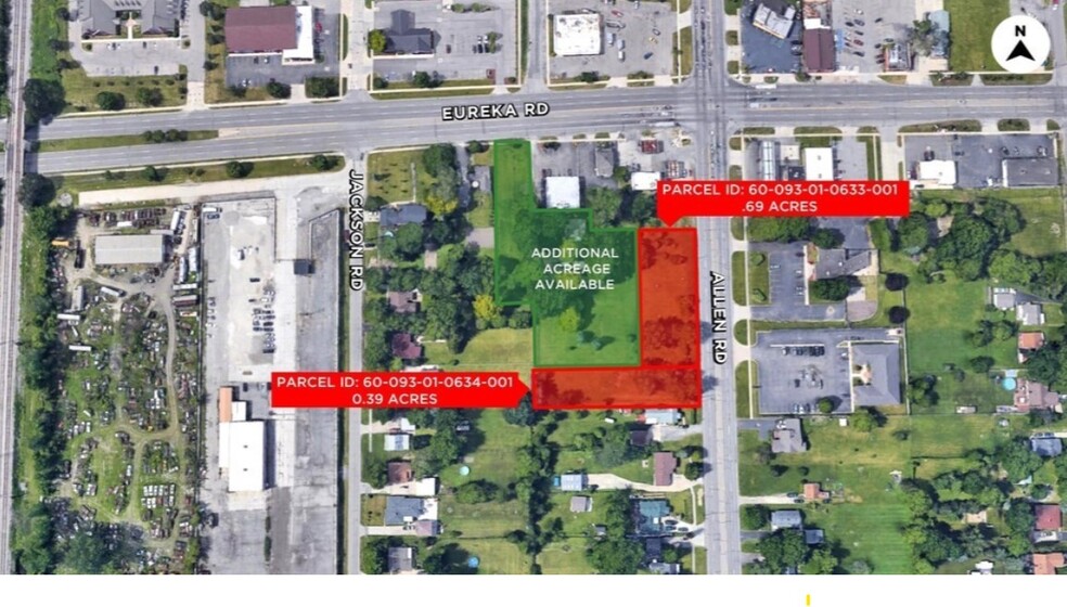Eureka & Allen Rd, Taylor, MI à vendre - Photo de l’immeuble – Image 1 sur 2