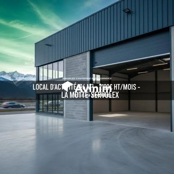 Local d’activités dans La Motte-Servolex à louer - Photo de l’immeuble – Image 1 sur 4