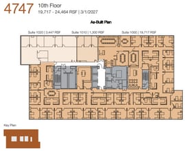 4747 Executive Dr, San Diego, CA à louer Plan d’étage– Image 1 sur 1