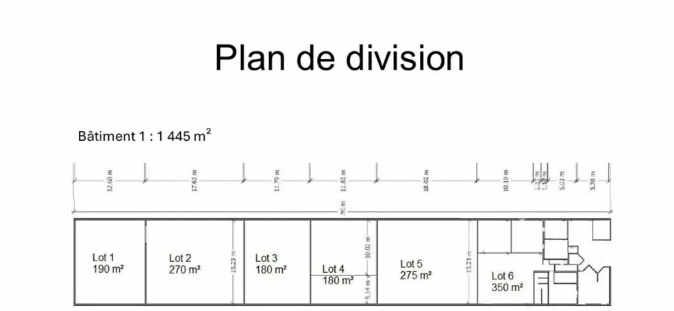 Local d'activités dans Honfleur à vendre - Plan d’étage – Image 3 sur 3