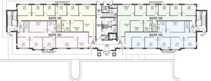 1164 Satellite Blvd NW, Suwanee, GA à louer Plan d’étage– Image 1 sur 2