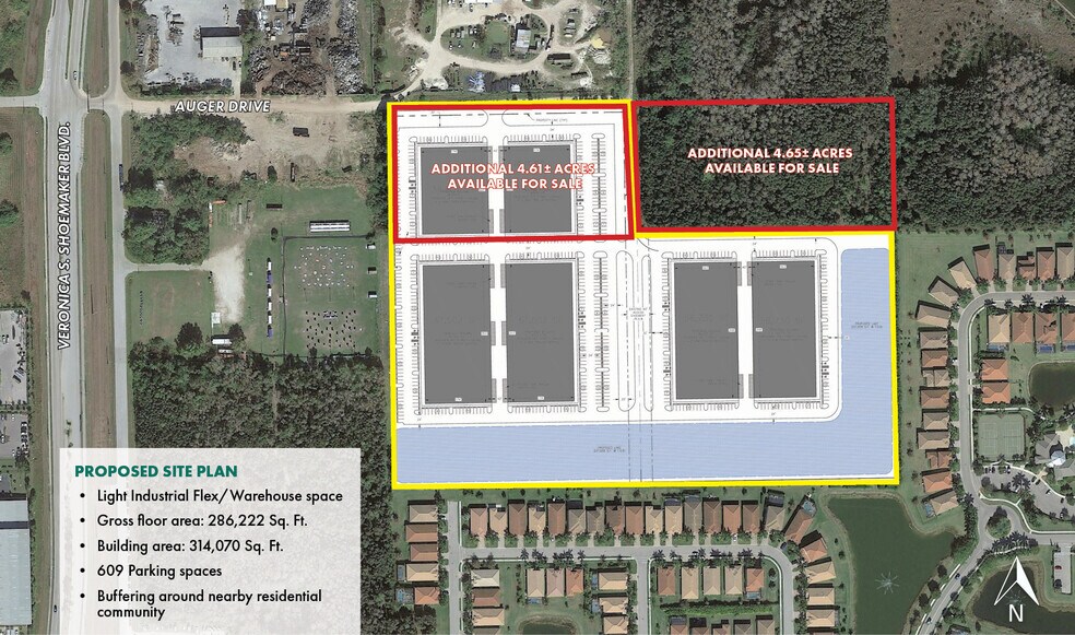 3840 / 3841 Van Buren, Fort Myers, FL à vendre - Plan de site – Image 3 sur 8