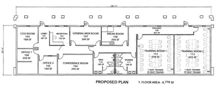 3815 Presidential Pky, Doraville, GA à louer Plan d’étage– Image 2 sur 2