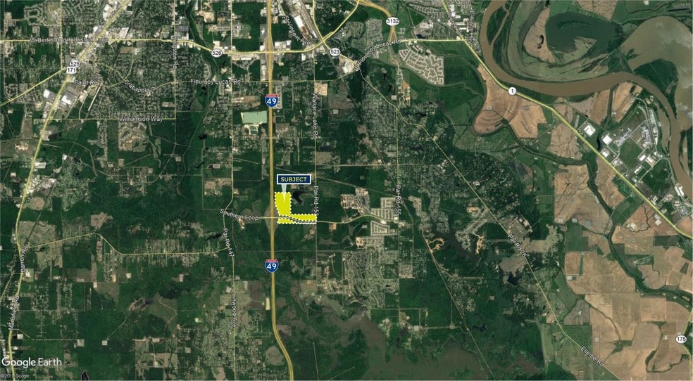 Southern Loop, Shreveport, LA à vendre - Aérien – Image 3 sur 4